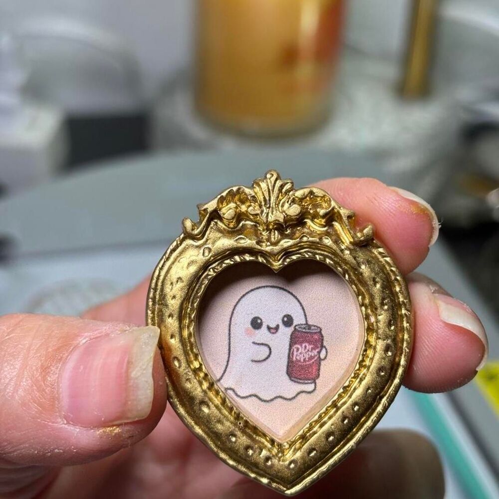 Ghost Gold and Pink Collectibles